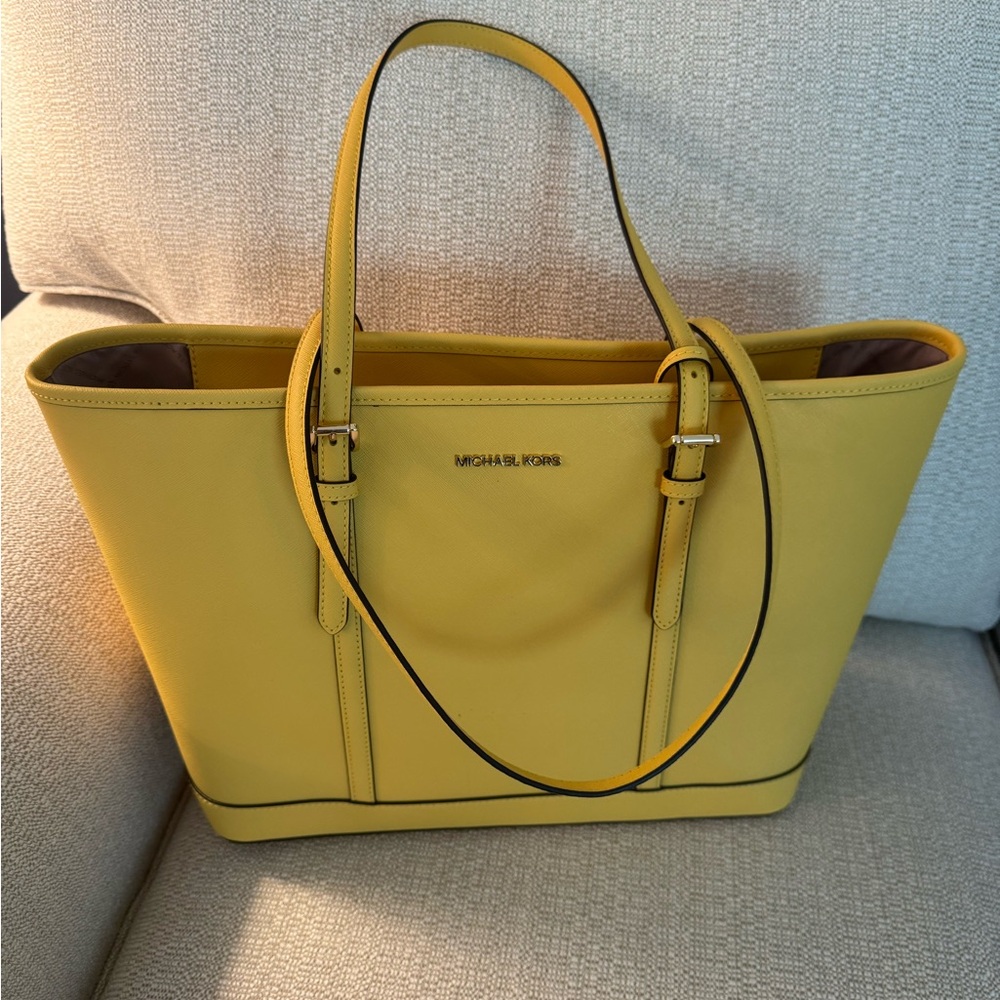 Michael Kors Yellow Tote